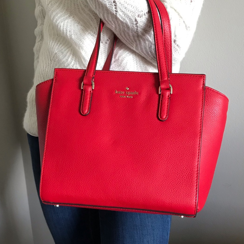 Kate Spade Medium Satchel Jackson HotChili